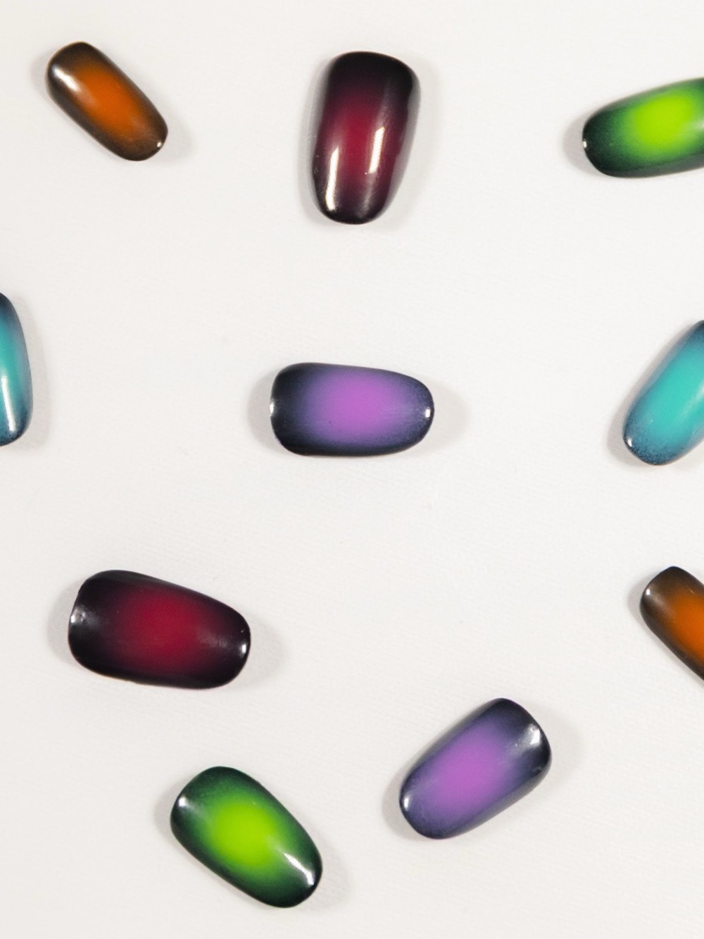 Multicolored Gradient Nail Set - “Aurora”